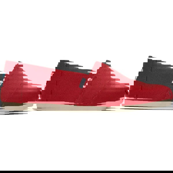 TOMS Alpargata 100% Cotton Men's Red Espadrilles
