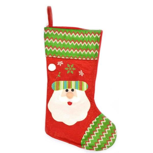 Size Option Range: Festive Hanging Stocking and Gold Pull Bows for Gift Wrapping and Seasonal Displays image 2