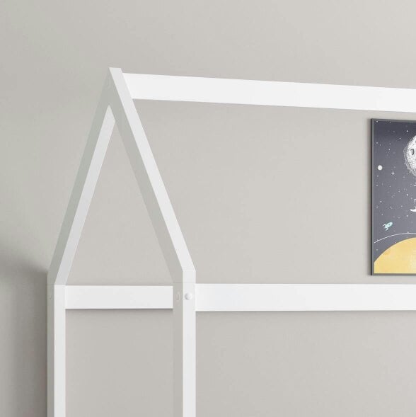 Kosy Koala House Bed Kids White 3ft Single Wooden Durable Pine Children Bedroom