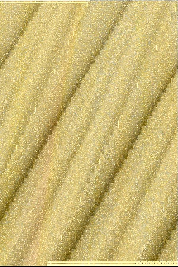 Crossover Lurex Glitter Maxi Dress - Gold DR1886