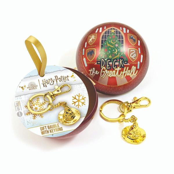The Carat Shop Harry Potter Deck The Great Hall Gift Bauble with Keyring