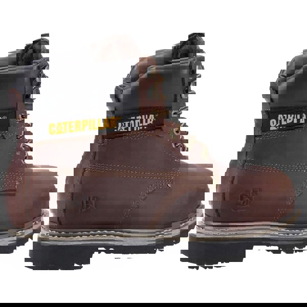 Caterpillar Powerplant S3 GYW Safety Mens Boots - Brown