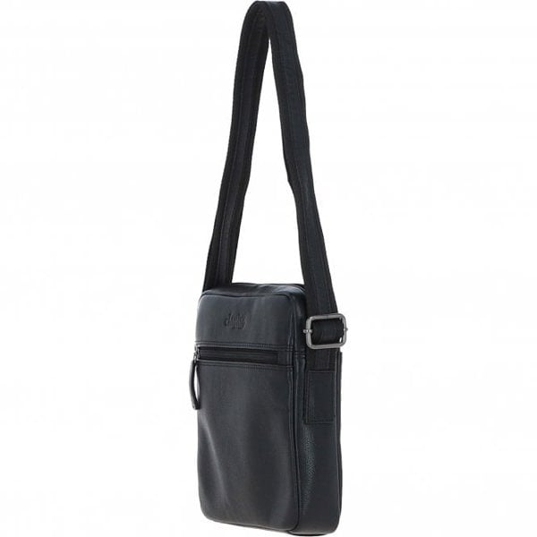 Leather Company Real Leather Messenger Bag: LISBON