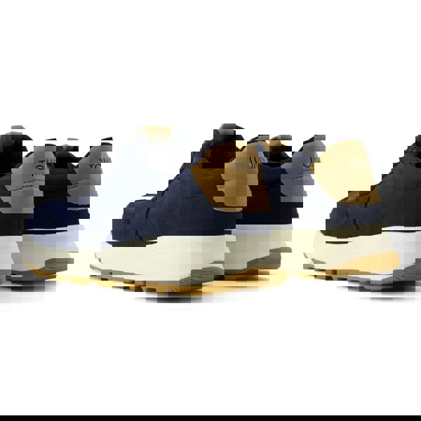 TOMS TRVL LITE Retro Leather Men's Navy Trainers