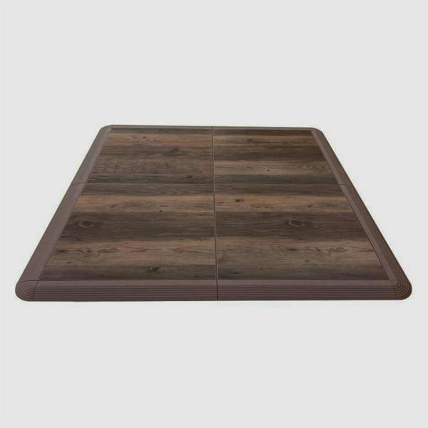 Nicoman Portable Modular Wooden Effect Floor Kit - Large Tile 46cm x 46cm