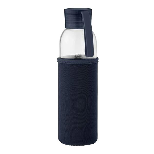 MidOcean Ebor Recycled Glass 500ml Bottle - French Navy - 