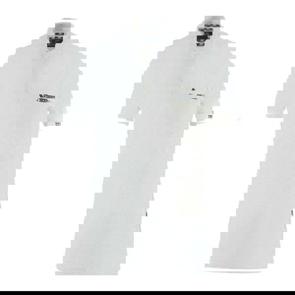 Aquascutum Unisex Adult Boxed Logo Polo Shirt - White