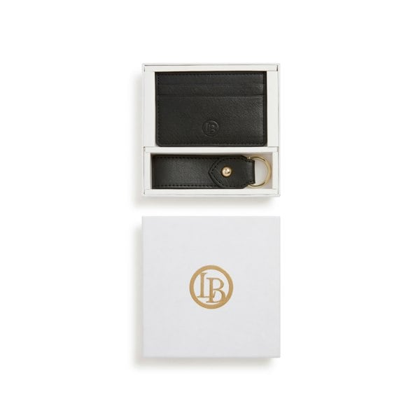 LaBante London Juniper Black CC holder & Key chain Gift Box