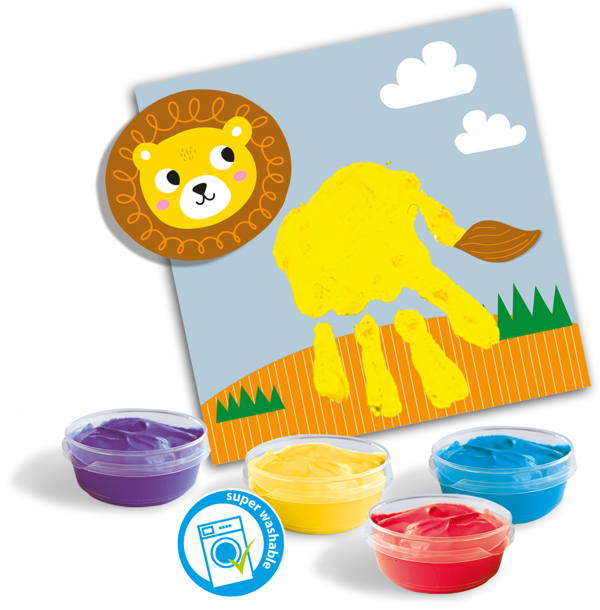 SES Creative My first - Fingerpaint handprint animals