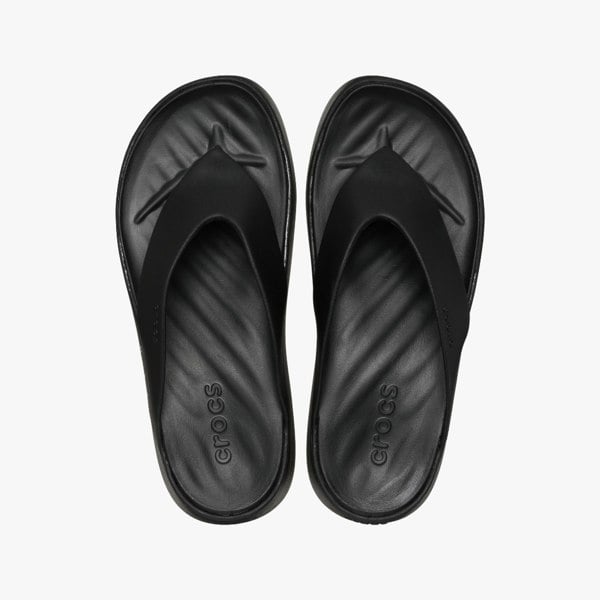 Crocs 209410-001 GETAWAY PLATFORM FLIP Womens Flip-Flops Black
