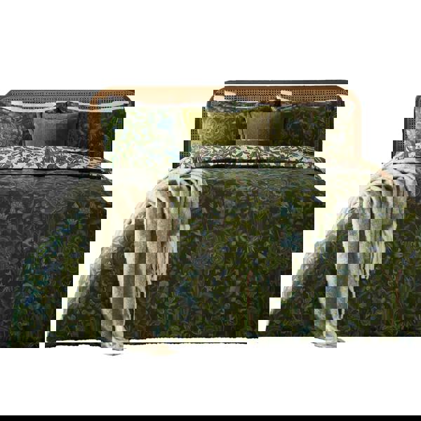 Furn Garden Of Wonder Reversible Duvet Cover Set - Evergreen - 