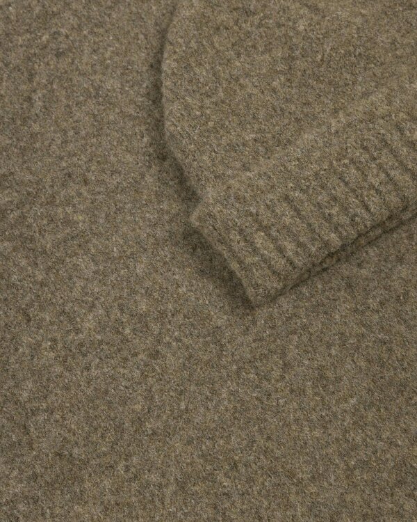 Larsson & Co Folke – Stone Panel Knit Beanie & Scarf Set