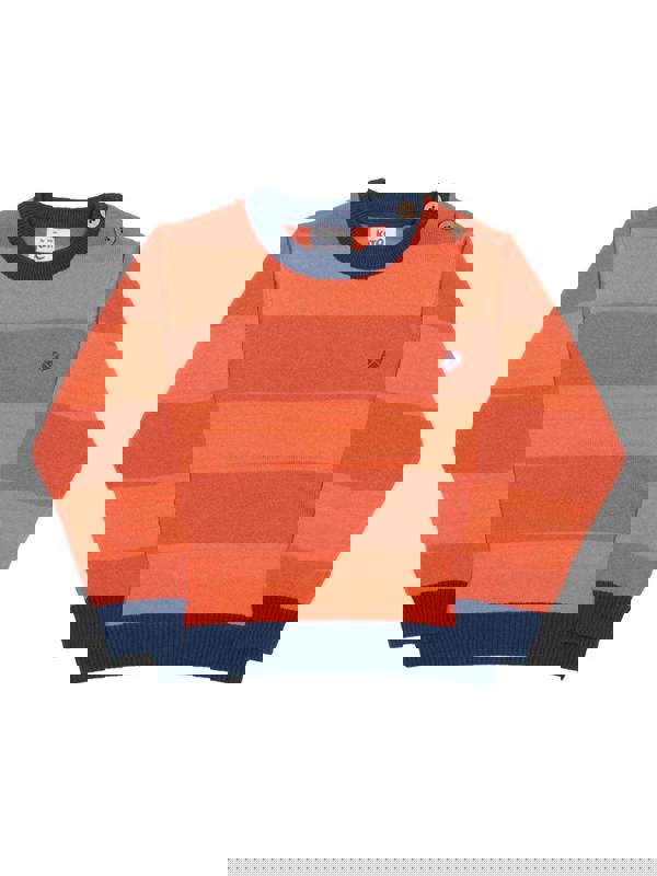 Kite Boys Organic Sunset Stripe Jumper