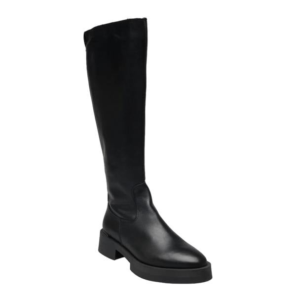 Steve Madden Womens/Ladies Medellyn Leather Calf Boots - Black - 