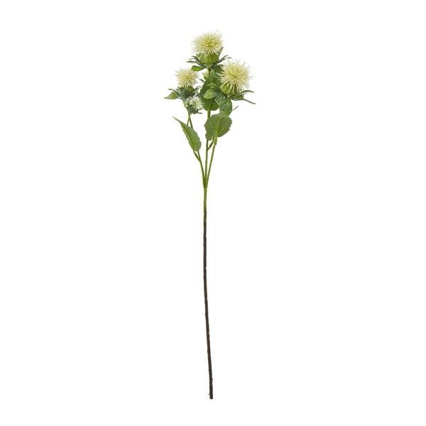 Wyld Haus Set of 3 Artificial Flowers Cream Safflower Sprays