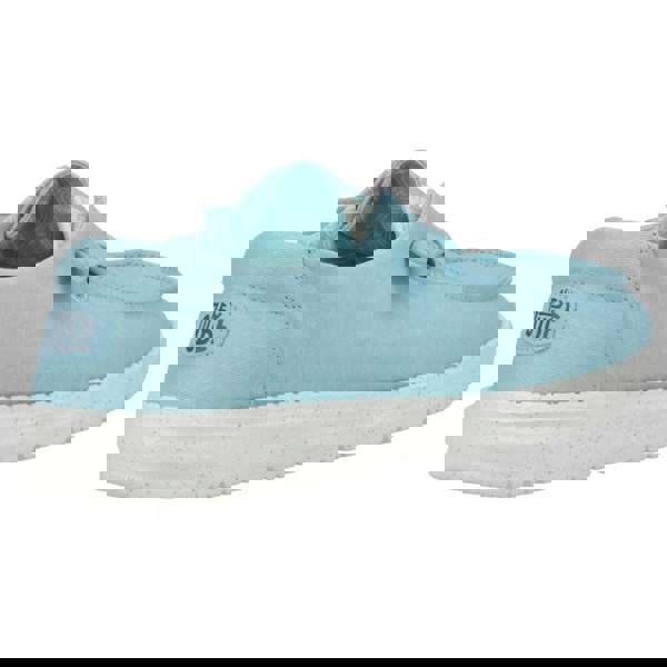 HEYDUDE Wendy Canvas Shoes - Turquoise