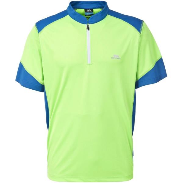 Trespass Mens Dudley Short Sleeve Cycling Top - Green Gecko - 