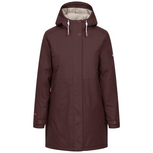 Trespass Womens Melissa Padded Waterproof Jacket - Mocha - Mocha - 100% Mixed