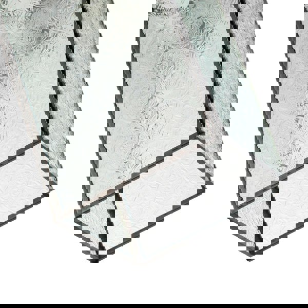 Vintage Traditional Bronze Pendant Shade with Clear Moroccan Glass Image 4