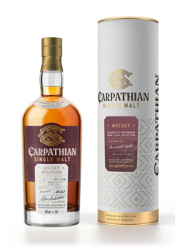Carpathian Moscatel Single Malt Whisky 700ml 40% ABV