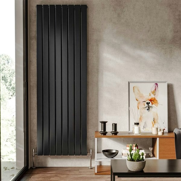 H 1.8m Vertical Panel Heater Tall Radiator with Double Panels Space Heaters Living and Home 8 Columns
