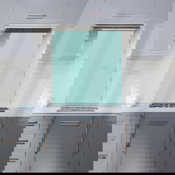 Warren Reed - Designer Robin Egg Blue Kitchen Splashback