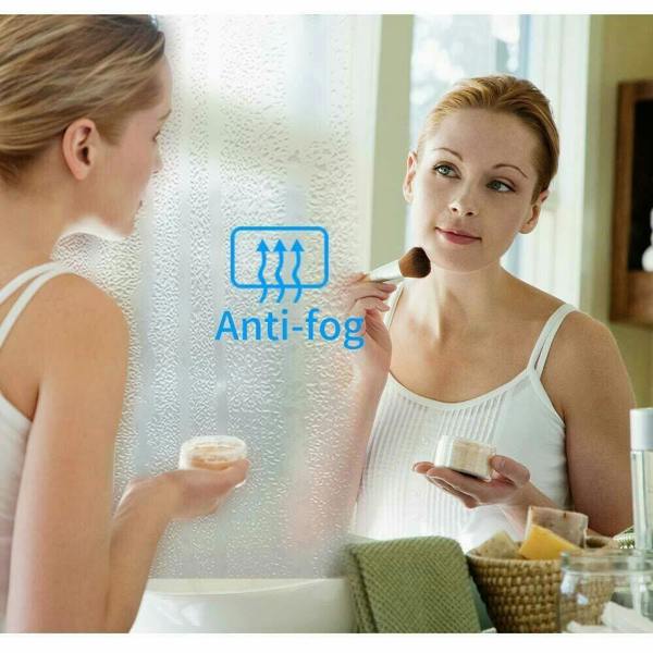 ENER-J 800x600mm Bathroom LED Mirror with Bluetooth Speaker, CCT Colour Changing, Dimmable Touch Control, Wall Mount