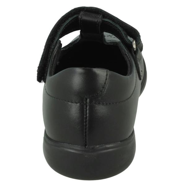 Start-rite Girls Start-Rite Diamond And Star Cut-Out T-Bar School Shoes Hope