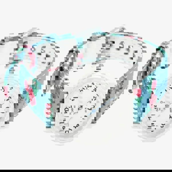 Casio Junior Multicolour Flower Fabric Strap Watch LQ-139LB-2B2ER