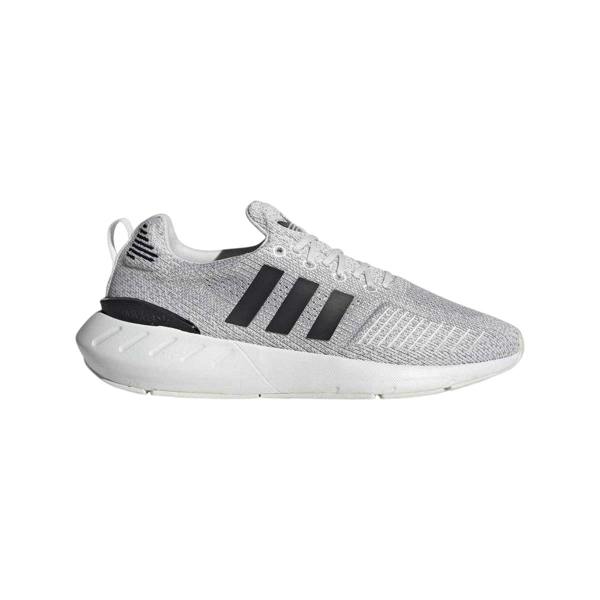 Adidas Womens/Ladies Swift Run 22 Textile Trainers - White/Black - 