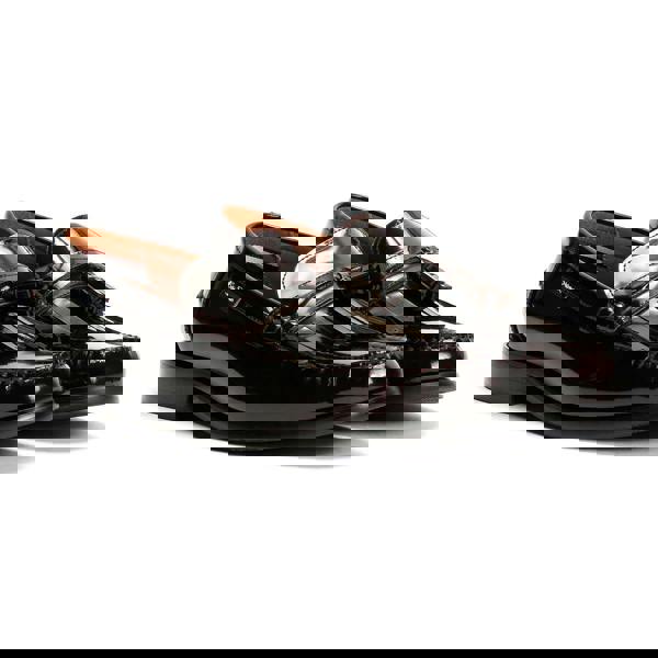 Ben Sherman Buster Leather Men's Burgundy Loafers