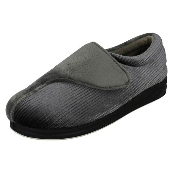 Padders Ladies Padders 2E Fitting Slippers Hug1