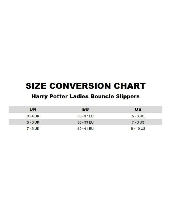 Harry Potter Womens Blue Hogwarts Mule Slippers