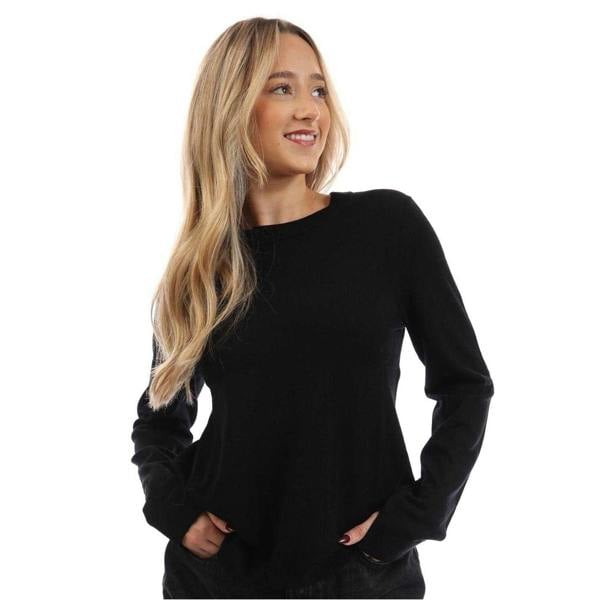 Boss Womens/Ladies Feganasi Crew Neck Sweatshirt - Black - 