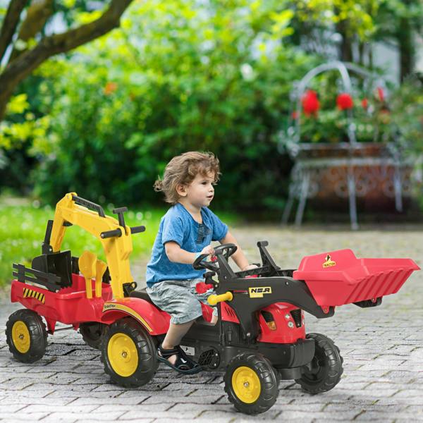 Kids Ride-on Construction Car