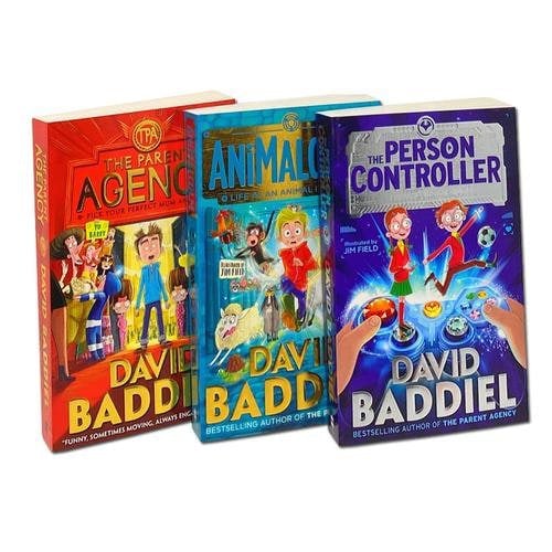 David Baddiel Collection 3 Books Set (The Parent Agency, The Person Controller, Animalcolm)