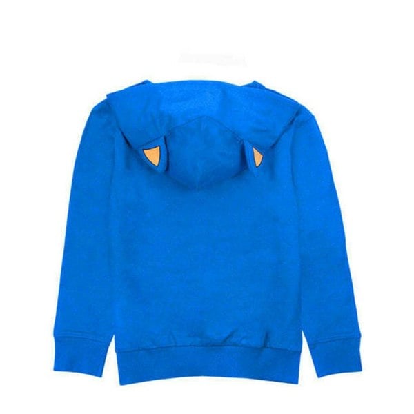 Sonic The Hedgehog Boys 3D Ears Hoodie - Blue