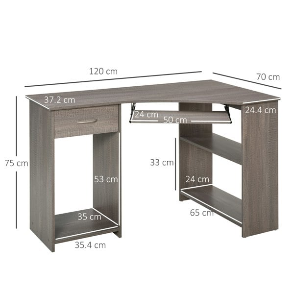 L-shape Computer Desk