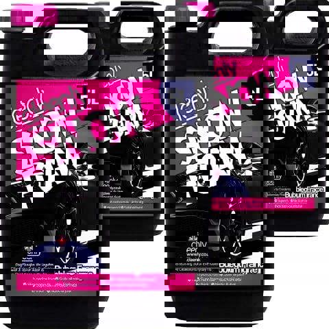 Cleenly Bubblegum Snow Foam - High Performance Formula with Super Thick Foam - Non Caustic & pH Neutral 10L