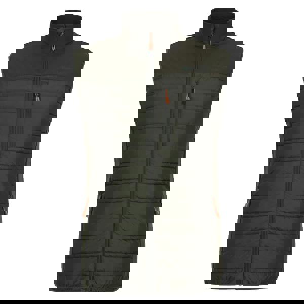 Mountain Warehouse Mens Turbine II Hybrid Padded Gilet - Green