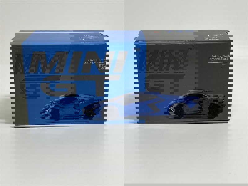 Mini GT Lamborghini Revuelto Blu Eleos RHD 1:64 Scale MGT00748R