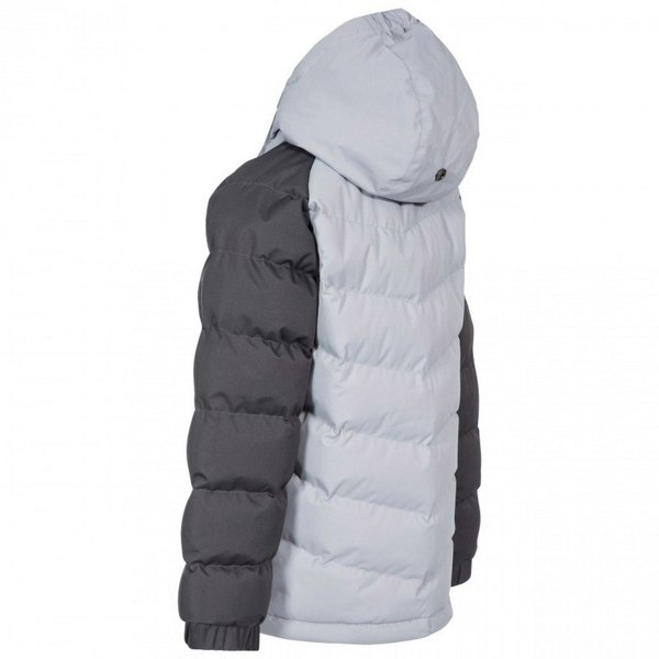 Trespass Childrens Boys Sidespin Waterproof Padded Jacket - Dark Grey