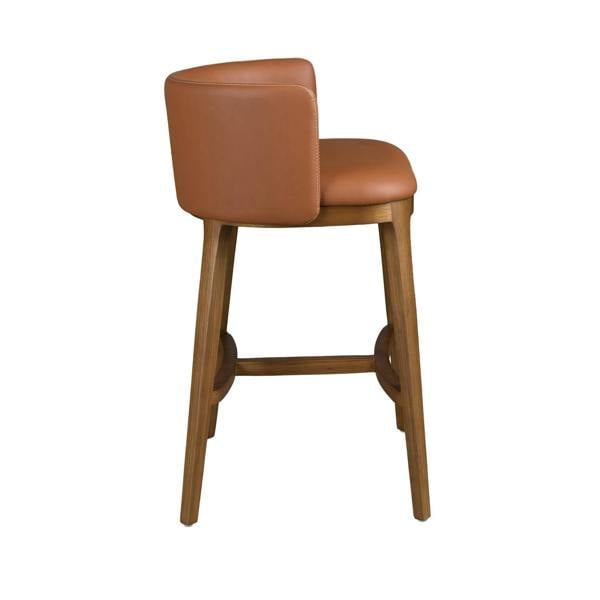 Angel Cerdá Brown Leatherette Stool 4158