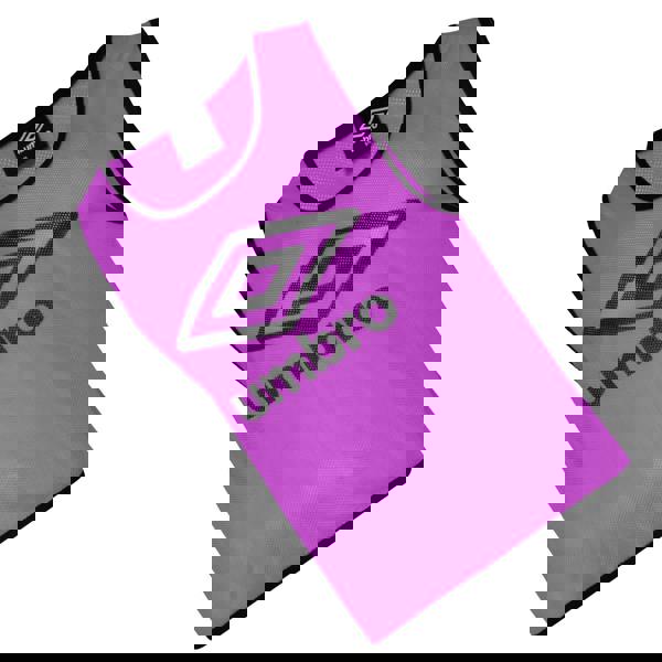 Umbro Unisex Adult Training Bib - Purple/Black - 