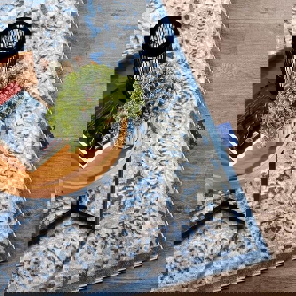 The Rugs Classic Medallion Short Pile Rug - Elegant Comfort