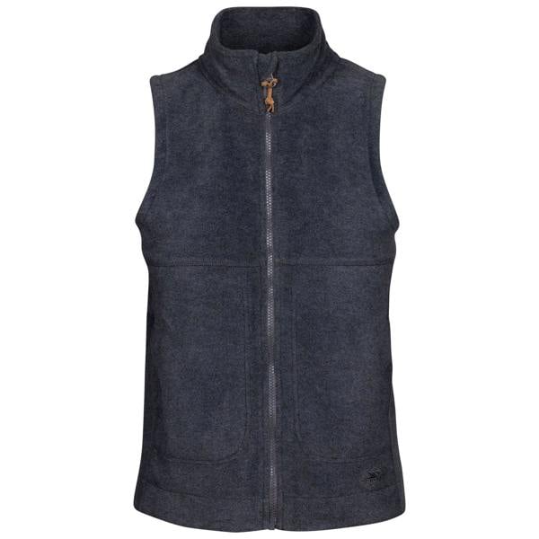 Trespass Womens/Ladies Talkative Fleece AT200 Gilet - Dark Grey Marl - 