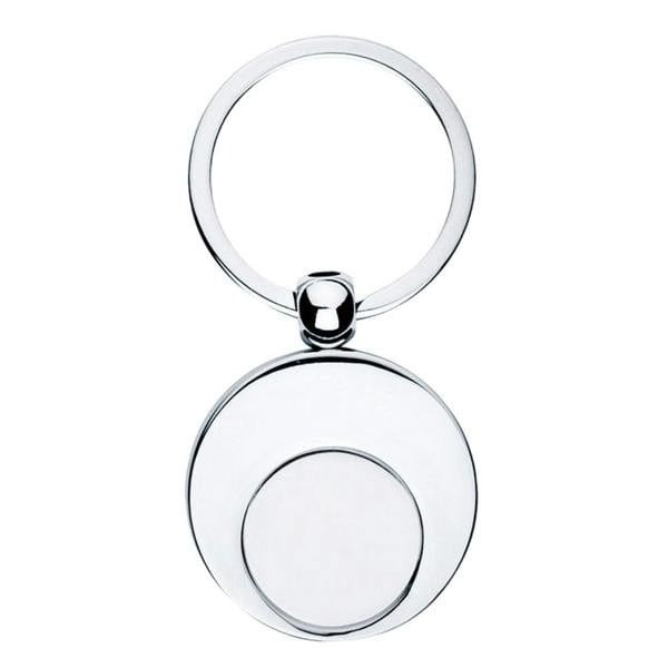 MidOcean Euring Metal Keyring - Silver - 