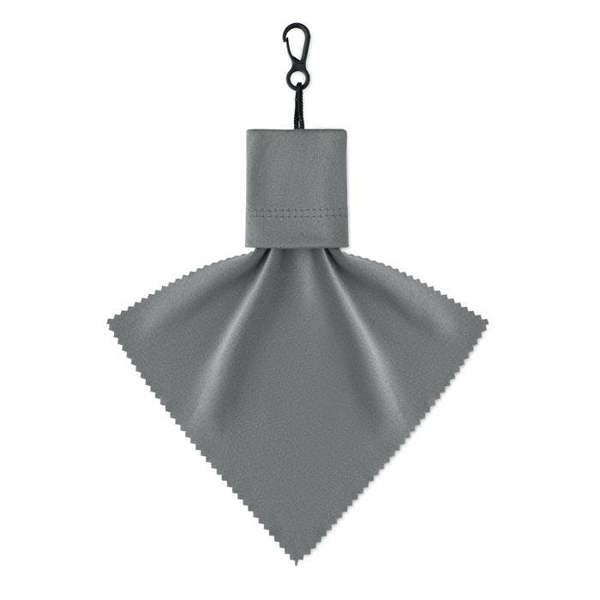 MidOcean Clear RPET Cleaning Cloth - Grey - 