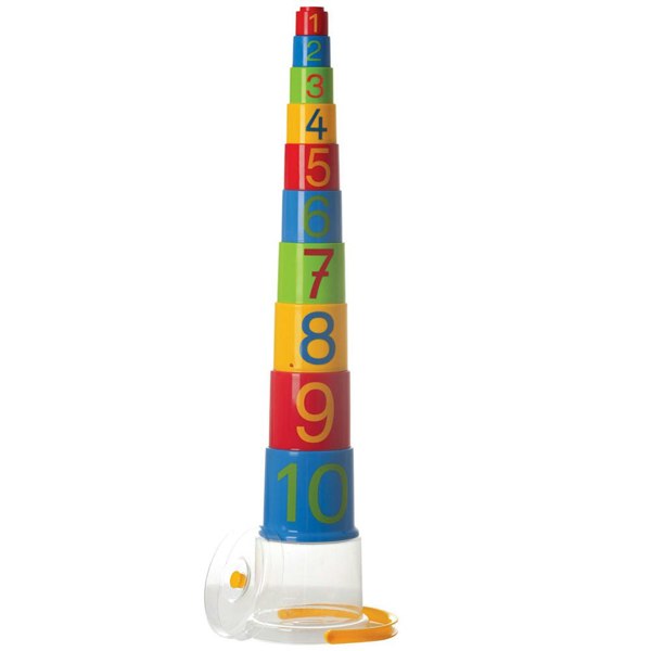 Gowi Toys GW45333 Stacking Pyramid Numbers