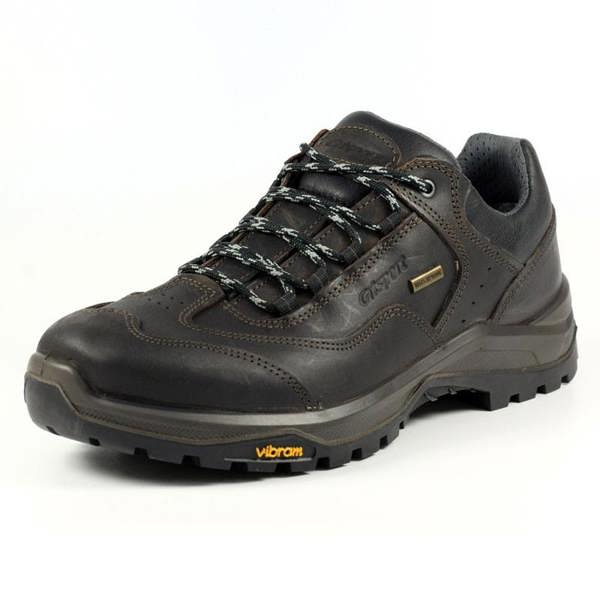 Brown leather Grisport Eskdale Waterproof Walking Shoe perfect for country clothing and outdoor adventures